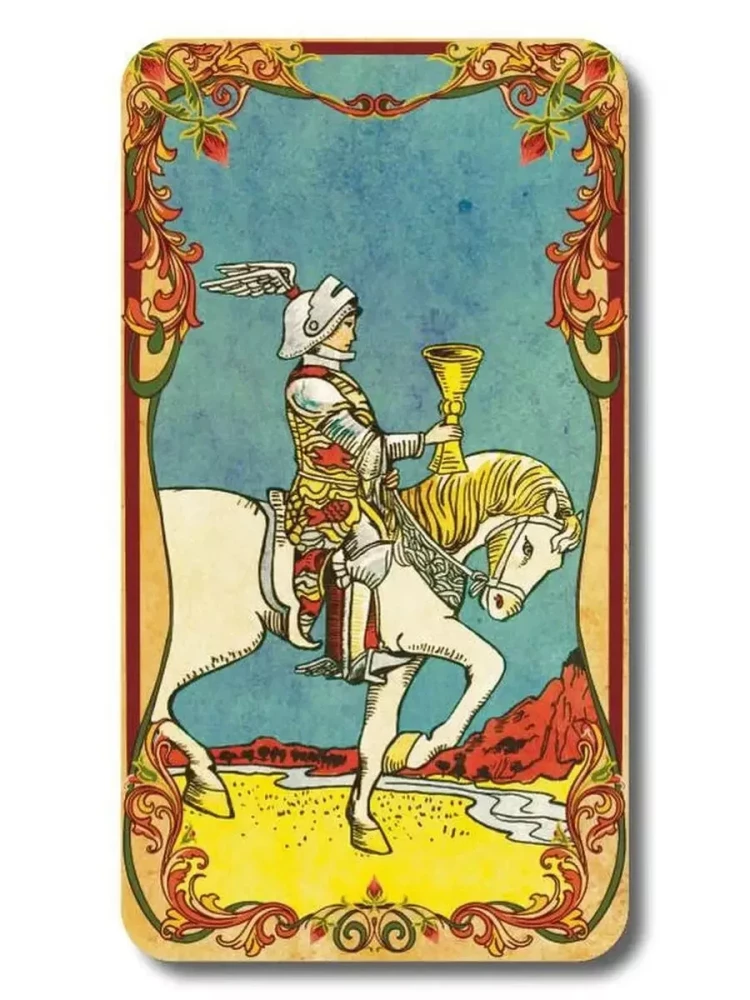 Vintage Tarotkarten mit Anleitung zum Kartenlegen (78 Karten)