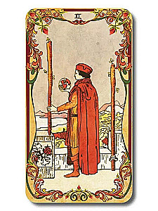 Vintage Tarotkarten mit Anleitung zum Kartenlegen (78 Karten)