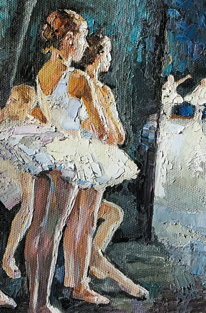 Tagebuch. Träume vom Ballet (Balletttänzerin in Weiß)