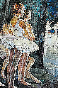 Tagebuch. Träume vom Ballet (Balletttänzerin in Weiß)