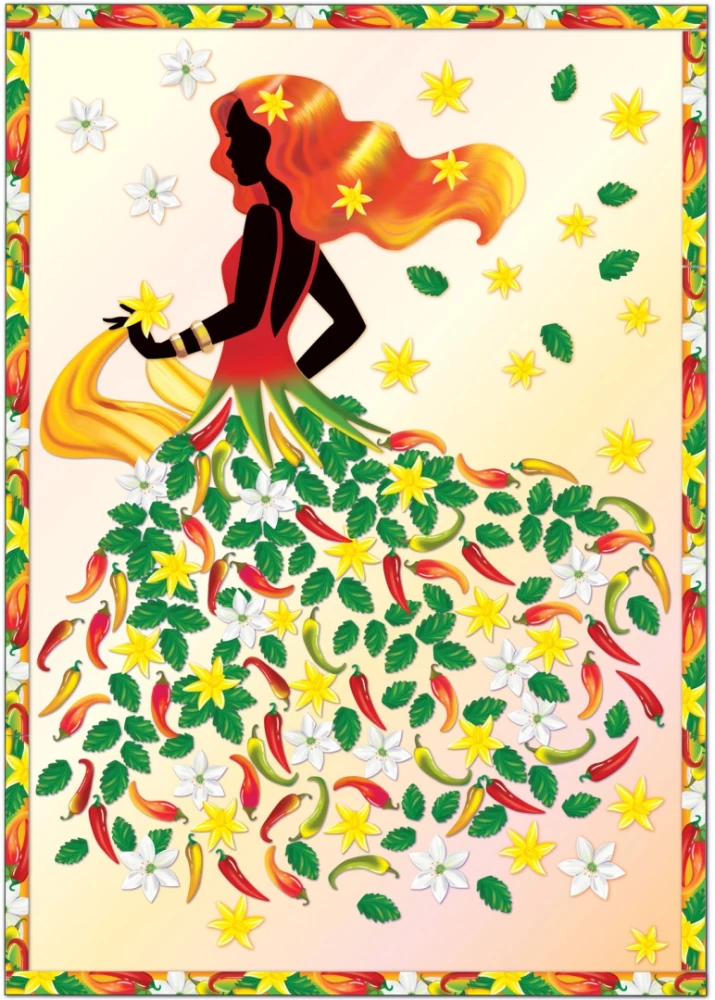 Creative Set - Lady Chili (decoration)