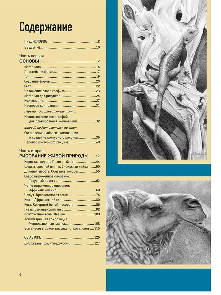 Realistyczne rysunki zwierząt