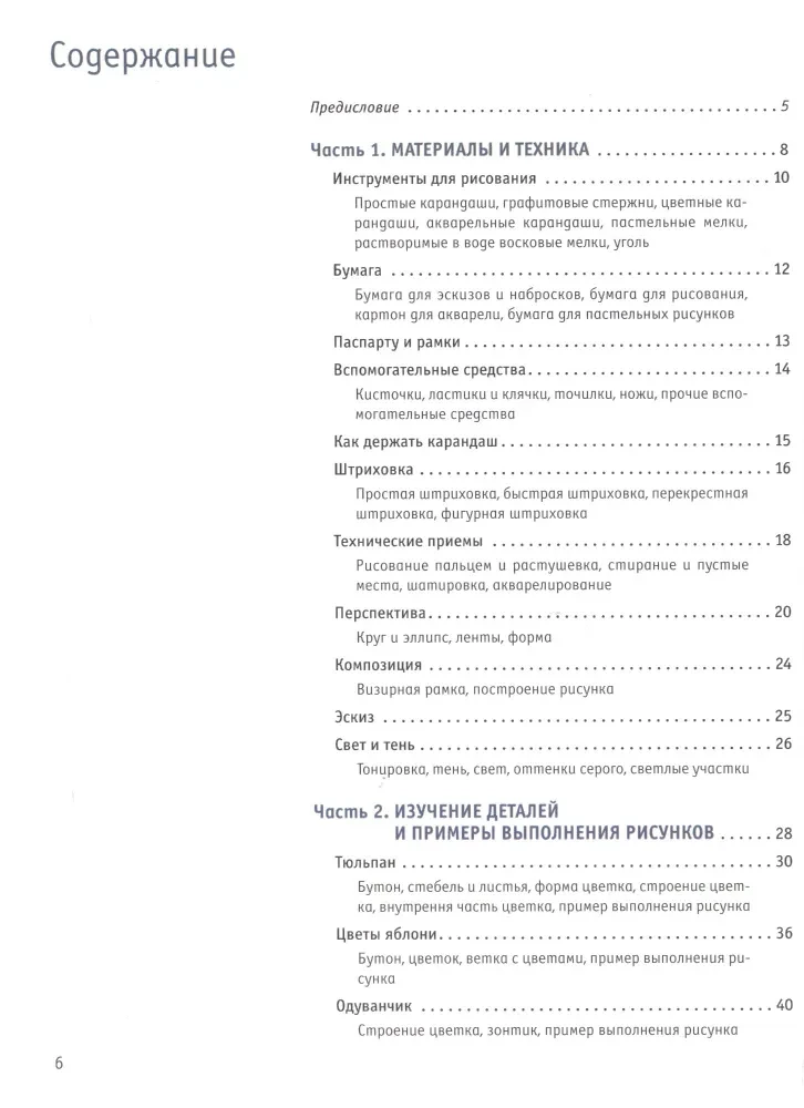 Rysowanie kwiatów od pąka do liści