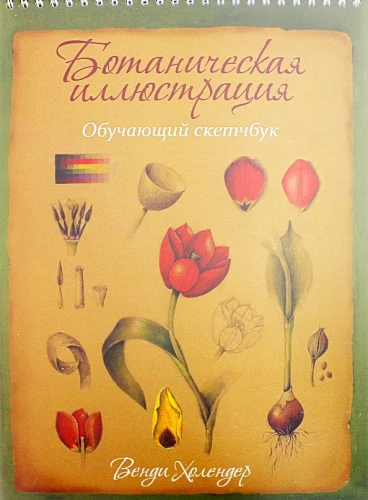 Botanische Illustration. Lehr-Skizzenbuch