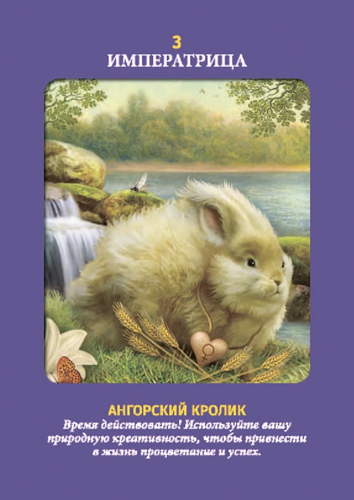 Tarot zwierząt (instrukcja +78 kart)