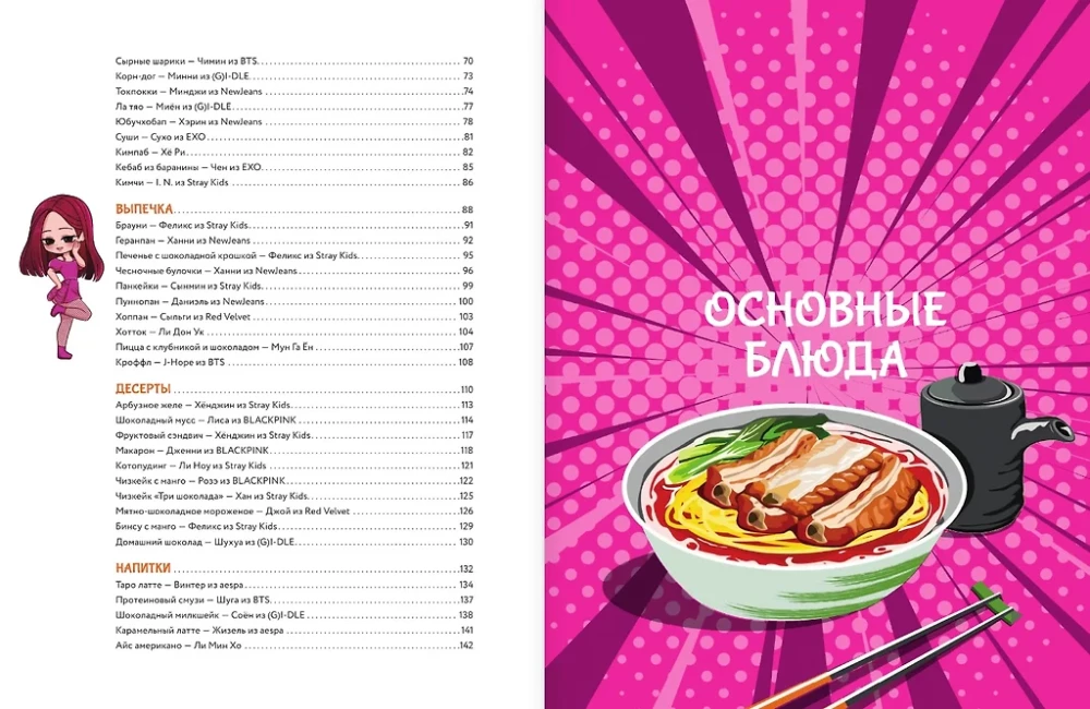 Manni tisejo! Lieblingsgerichte koreanischer Idole