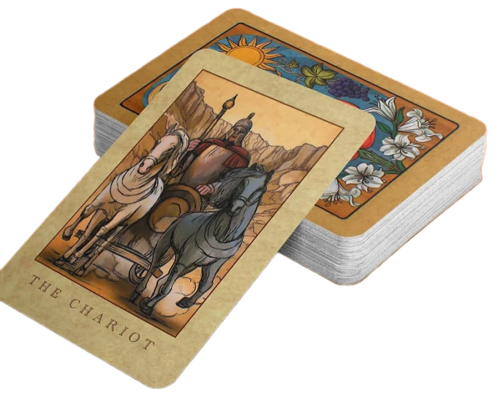 Tarot Waite. Große Vintage-Karten