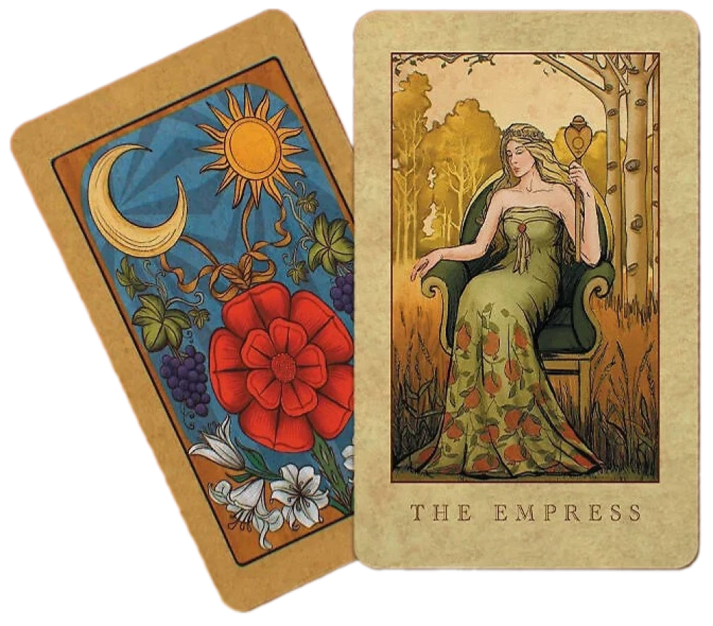 Tarot Waite. Große Vintage-Karten