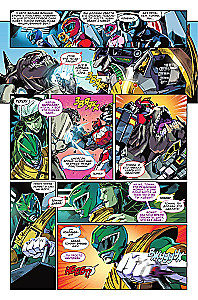 Zestaw 3 komiksów w twardej oprawie - Avengers i Rangersi