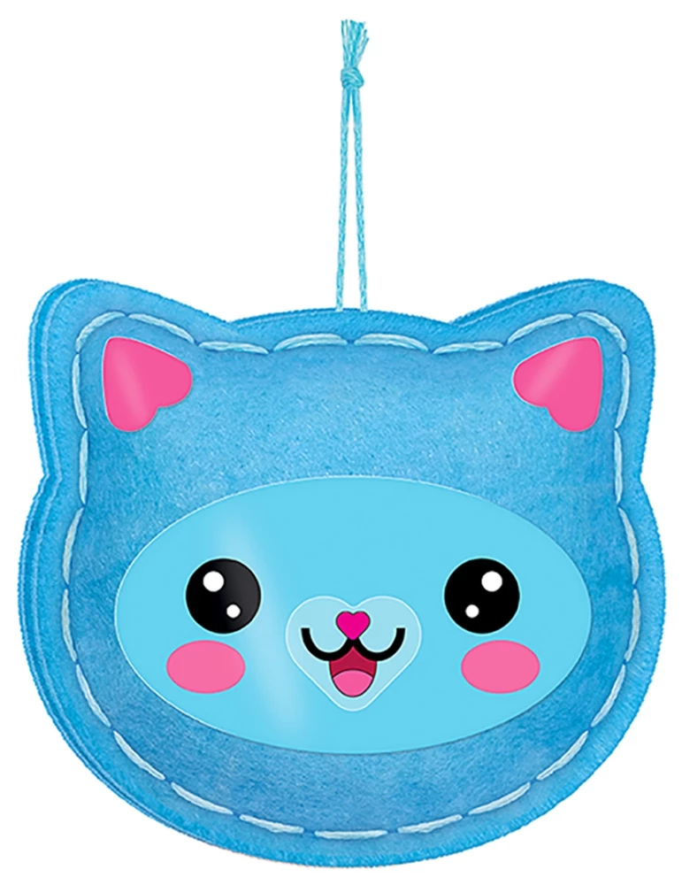 Zestaw do tworzenia miękkiej zabawki z filcu - Kawaii-kids. Kot