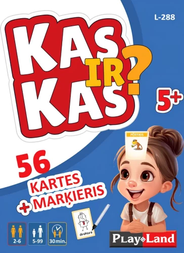 Lauamäng - Kas ir Kas? (LV)