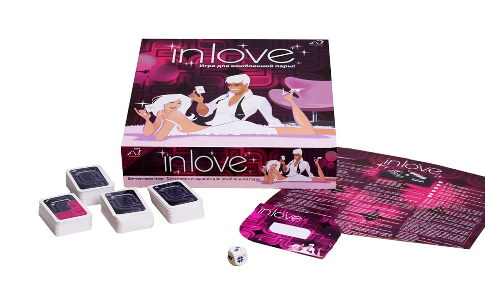 Board Game - InLove (game for a loving couple)