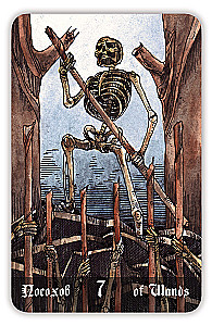 Karty wróżebne - Cmentarne Tarot. Necropolis Tarot z instrukcją (78 kart)
