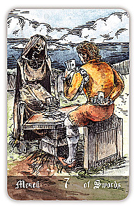 Karty wróżebne - Cmentarne Tarot. Necropolis Tarot z instrukcją (78 kart)