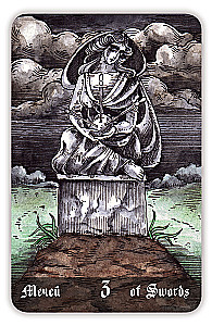 Karty wróżebne - Cmentarne Tarot. Necropolis Tarot z instrukcją (78 kart)