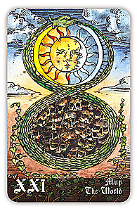 Karty wróżebne - Cmentarne Tarot. Necropolis Tarot z instrukcją (78 kart)