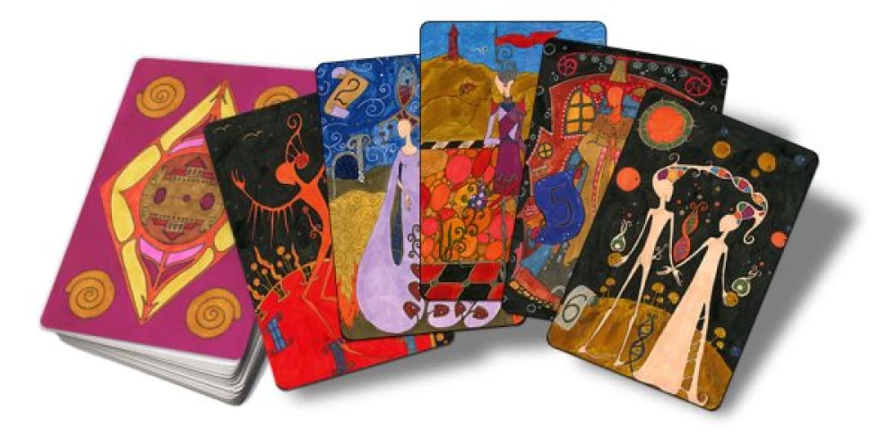 Terrakotta Tarot mit Anleitung (78 Karten)