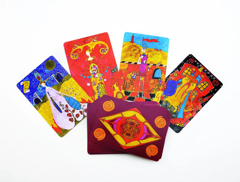 Terrakotta Tarot mit Anleitung (78 Karten)