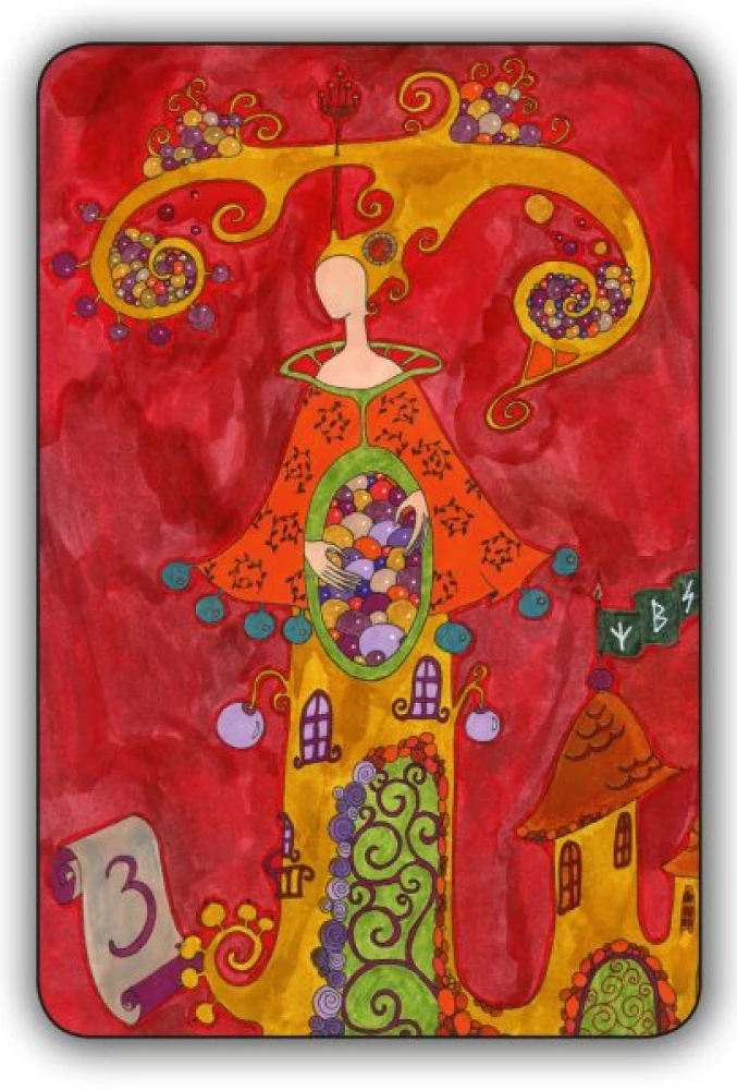 Terrakotta Tarot mit Anleitung (78 Karten)