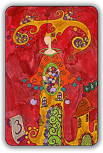 Terrakotta Tarot mit Anleitung (78 Karten)