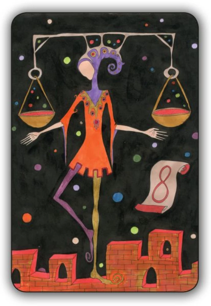 Terrakotta Tarot mit Anleitung (78 Karten)