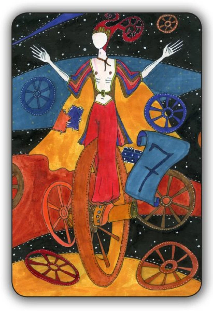 Terrakotta Tarot mit Anleitung (78 Karten)