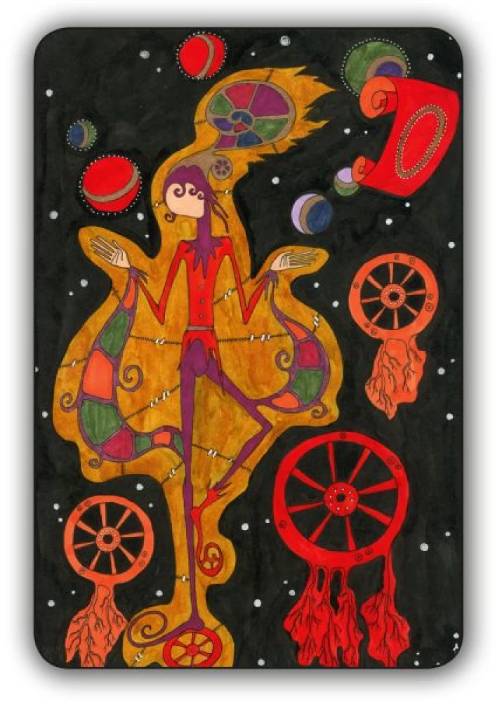 Terrakotta Tarot mit Anleitung (78 Karten)