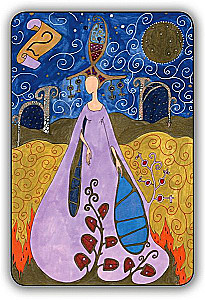 Terrakotta Tarot mit Anleitung (78 Karten)