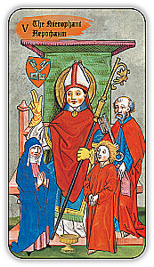 Divination Cards - Medieval Tarot by Vladimir Strannikov (deck of 89 cards with instruction)