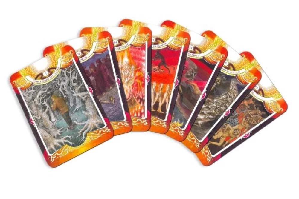Karty wróżebne - Tarot Czarnej Siły Wery Sklyarowej (114 kart z instrukcją)