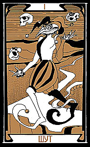 Karty wróżebne - Tarot Ciemnej Drogi z instrukcją (78 kart)
