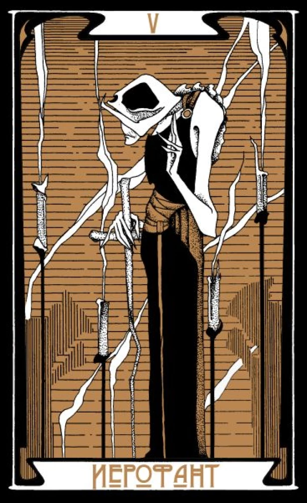 Karty wróżebne - Tarot Ciemnej Drogi z instrukcją (78 kart)