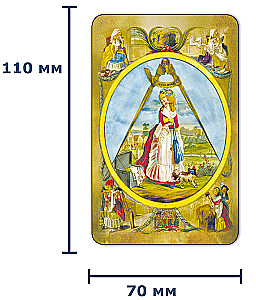 Fortune-Telling Cards - Macaroni Oracle (78 cards with instructions)