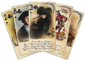 Spielkarten für Vorhersagen - Rote und schwarze Diamanten (54 Karten)
