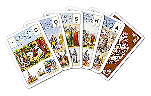 Karty wróżebne - wróżba Lenormand. Wielka talia astromitologiczna (54 karty z instrukcją)