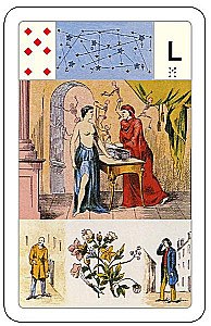 Karty wróżebne - wróżba Lenormand. Wielka talia astromitologiczna (54 karty z instrukcją)