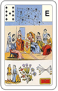 Karty wróżebne - wróżba Lenormand. Wielka talia astromitologiczna (54 karty z instrukcją)