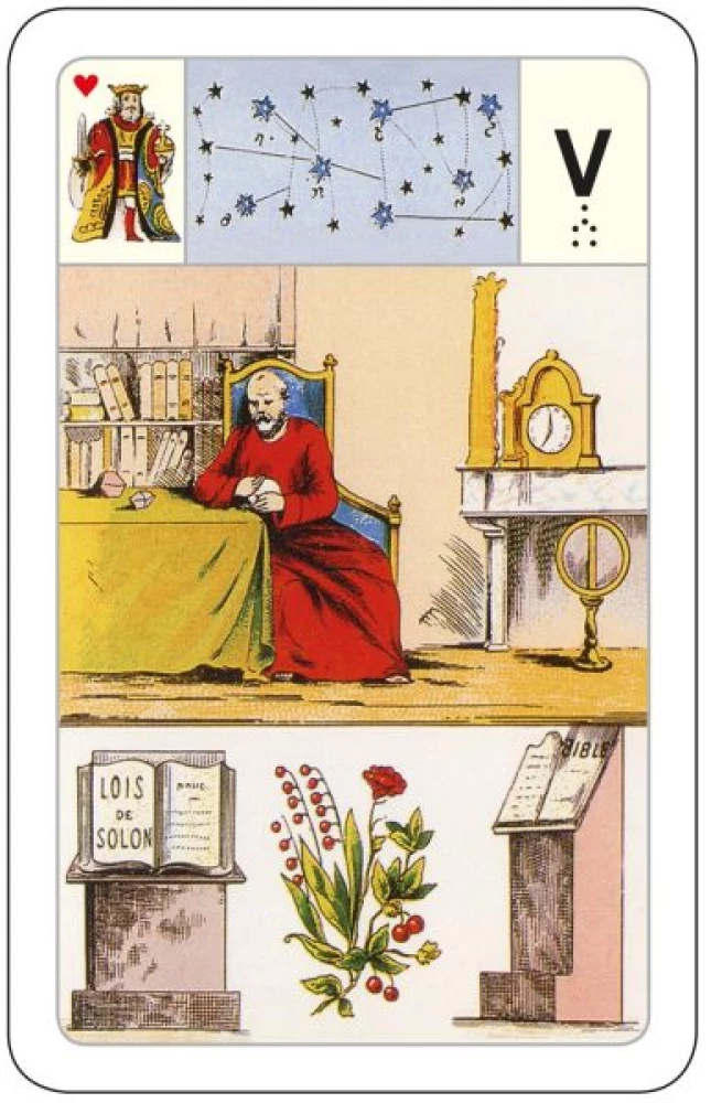 Karty wróżebne - wróżba Lenormand. Wielka talia astromitologiczna (54 karty z instrukcją)