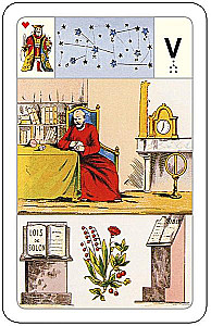 Karty wróżebne - wróżba Lenormand. Wielka talia astromitologiczna (54 karty z instrukcją)