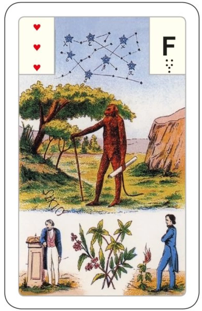 Karty wróżebne - wróżba Lenormand. Wielka talia astromitologiczna (54 karty z instrukcją)