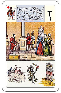 Karty wróżebne - wróżba Lenormand. Wielka talia astromitologiczna (54 karty z instrukcją)