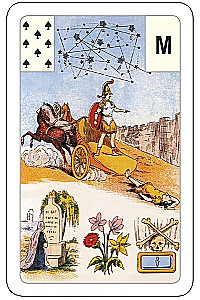 Karty wróżebne - wróżba Lenormand. Wielka talia astromitologiczna (54 karty z instrukcją)