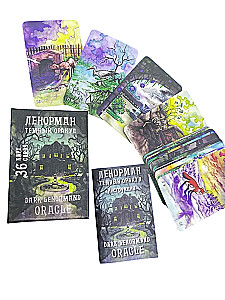 Czarny Oryginalny Lenormand / Dark Lenormand Oracle (36 kart)