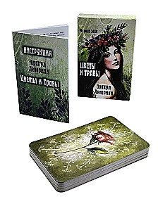 Wróżba Lenormand Kwiaty i Zioła z instrukcją do wróżenia i przewidywania