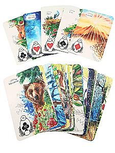 Wróżba Lenormand Kwiaty i Zioła z instrukcją do wróżenia i przewidywania