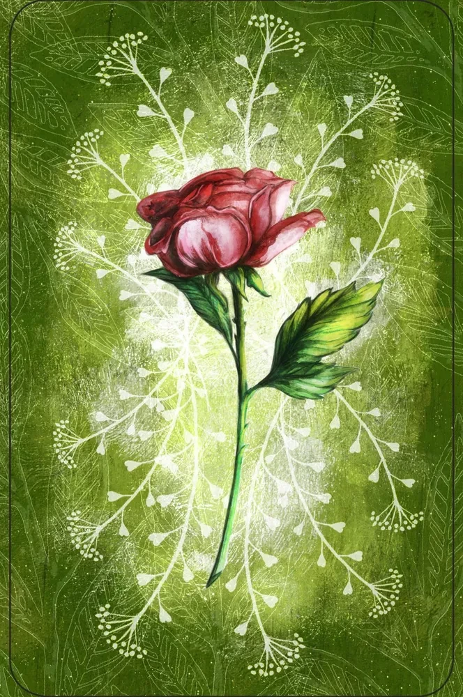 Wróżba Lenormand Kwiaty i Zioła z instrukcją do wróżenia i przewidywania