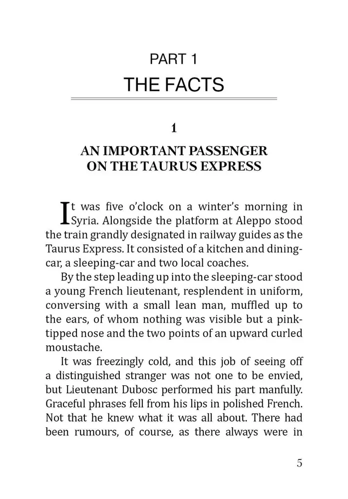 Mord im Orientexpress: ein Buch zum Lesen auf Englisch
