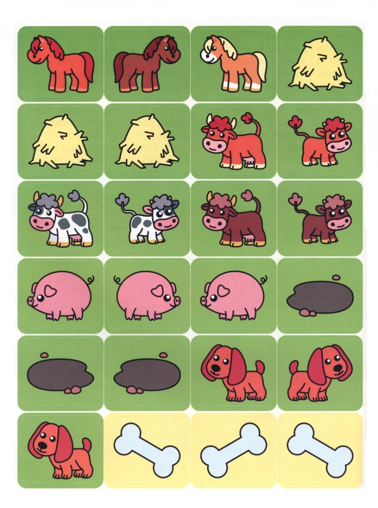 Tierchen. Ein Stickerbuch