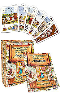 Dostępny przewodnik do wróżenia na Wielkiej talii Lenormand. 54 karty