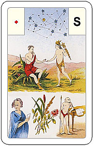 Dostępny przewodnik do wróżenia na Wielkiej talii Lenormand. 54 karty